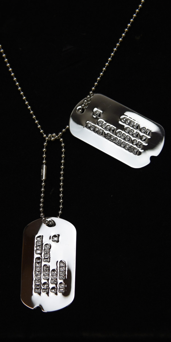 ImpressArt Silver DogTags - 1.25 x .75 - 5 Pcs. from  CorsetMakingSupplies.com