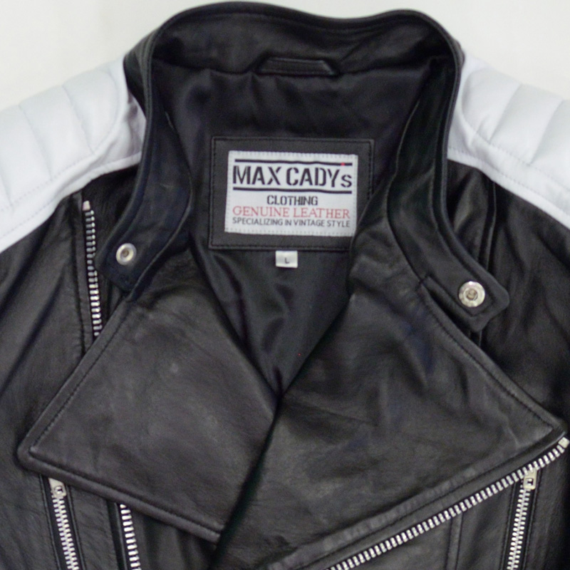ファイト・クラブ レザー・ジャケット ブラック | 革ジャンのマックス