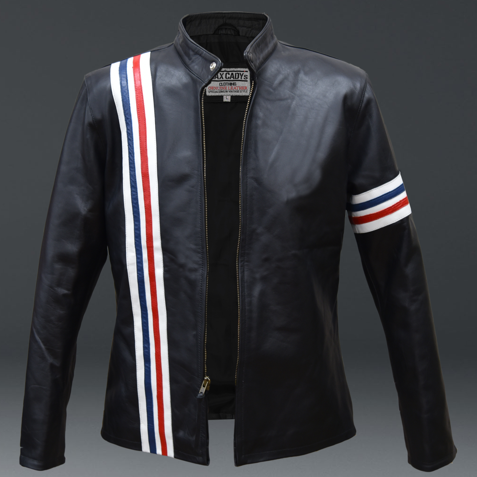 MC017 Leather Jacket - MAX CADY