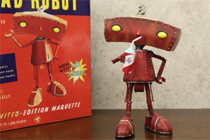 スラッショを飲むバッドロボット