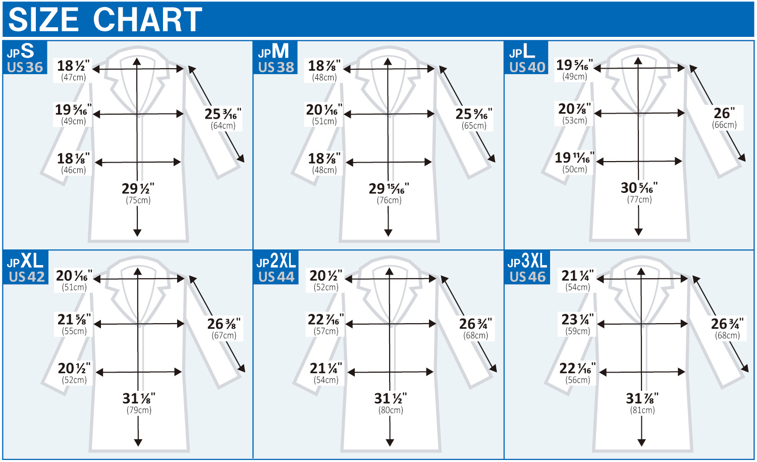 Jack Jones Jeans Size Chart