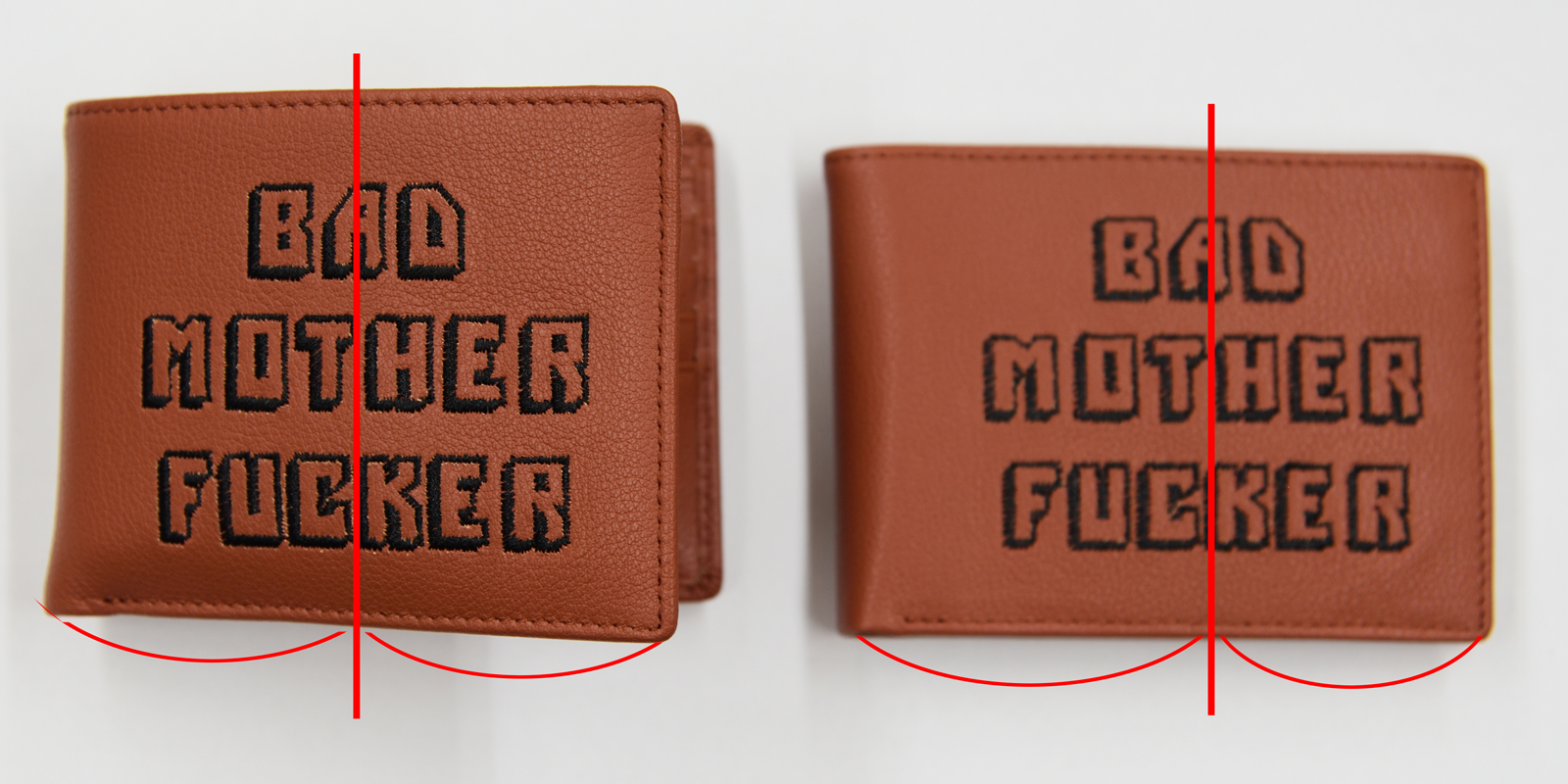 Screen Accurate PULP FICTION BAD MOTHER FUCKER Leather Wallet 