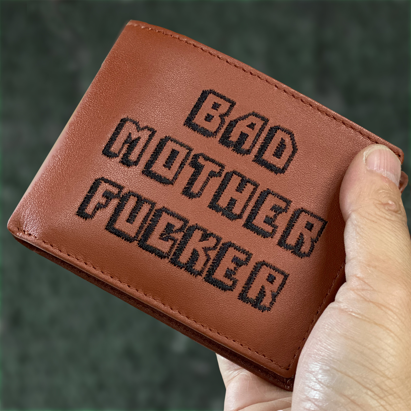 brieftasche bad mother fucker pulp fiction wallet  movie film Best Gift 