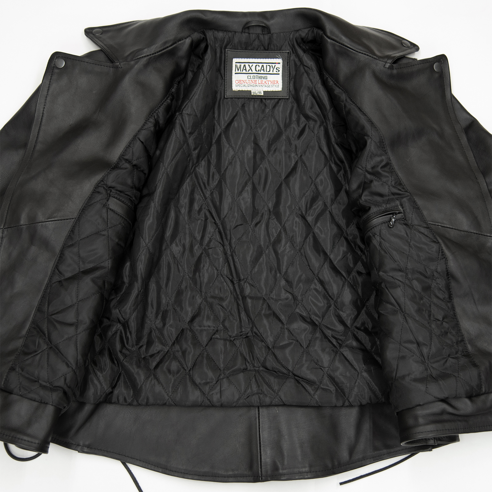 Terminator Leather Jacket - MAX CADY