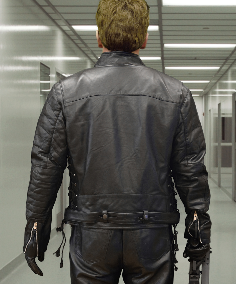 Terminator 2 Leather Jacket Max Cady
