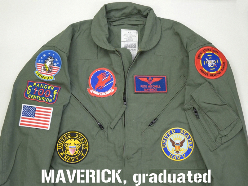 TOPGUN PATCHES for Flight Suit - MAX CADY